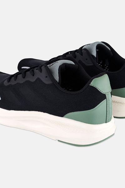 RBX Men Lace Up Running Shoes, Black