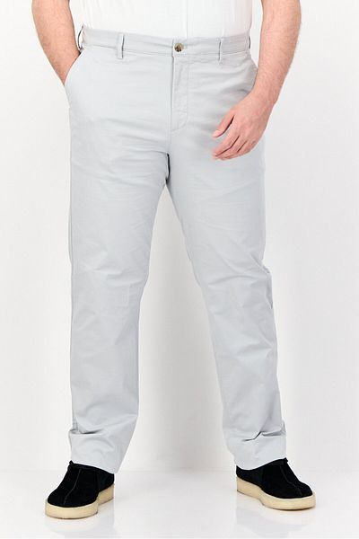 Dockers Men Slim Fit Solid Chino Pants, Light Grey