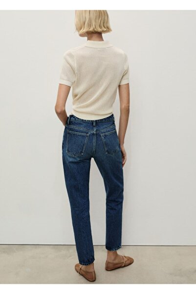 MANGO Woman Mom2000 yüksek belli mom jean pantolon