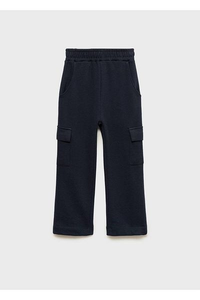 MANGO Kids Cotton Cargo Pants