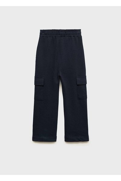 MANGO Kids Cotton Cargo Pants