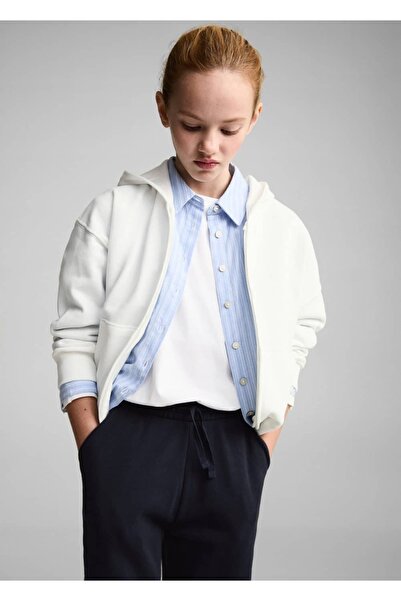 MANGO Kids Cotton jogger pants