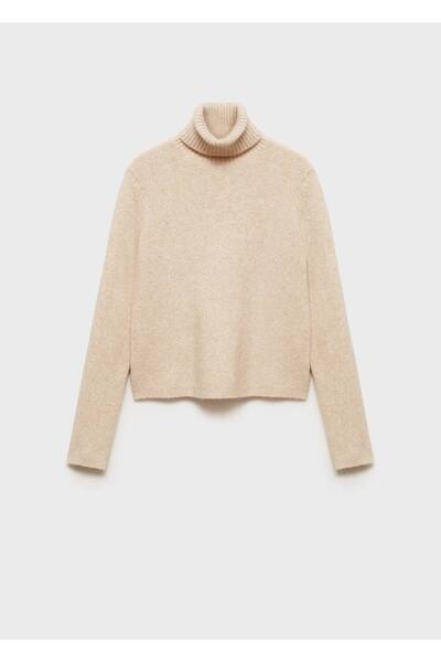 MANGO Woman Boğazlı kazak