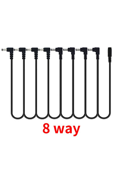 Choice5 كابلات توصيل Miwayer Daisy Chain من 1 إلى 8، محول طاقة لدواسة تأثيرات...