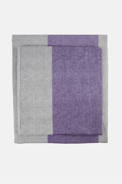 Nautica 3 Pieces Double Bristol Stripe Bedsheet With Pillow Case Set, Multicolor