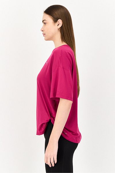 Puma Women Sportswear Fit Short Sleeves Training T-Shirt, Magenta