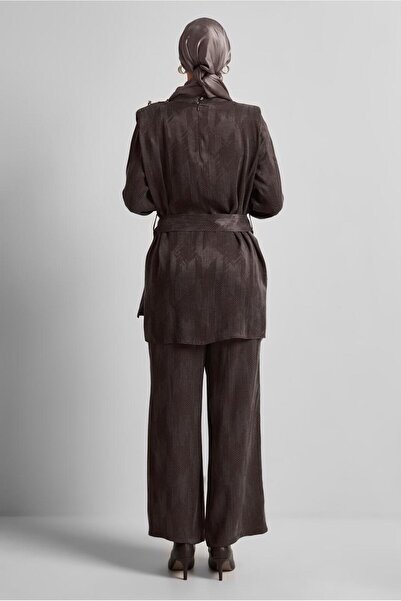 Alvina Belted Trousers Suit 45566