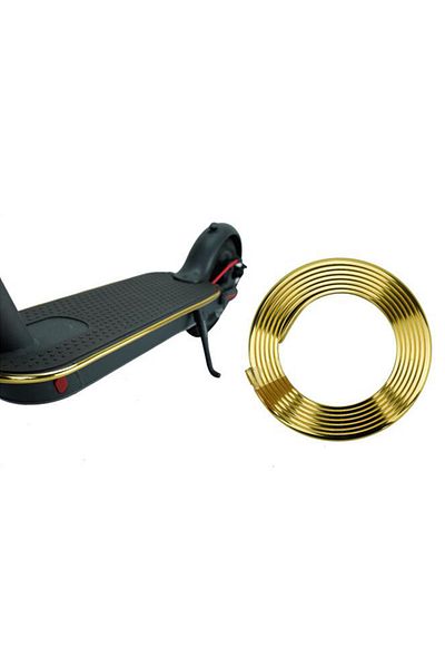 Choice style 1 yellow Electric Scooter Bumper Sticker Tape For Xiaomi Mijia M365 Pro KickScooter Accessorie