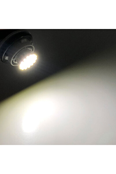 choice2 1156 ba15s P21W 10 قطع 24 فولت أبيض 10 قطع 12 فولت/24 فولت مصباح LED ...