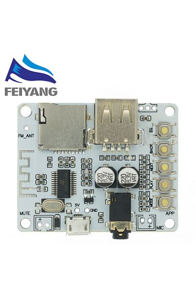 Choice Bluetooth Audio Receiver Board With Usb Tf Card Slot Decoding Playback Preamp Output A7-004 5v 2....