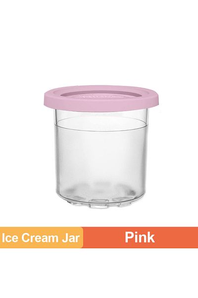 Choice pink 1/2/4Pcs Ice Cream Pints Cups For NINJA- CREAMI NC300s Series Ice Cream Maker Replacements Stor