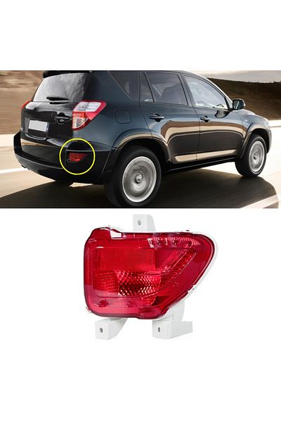 Choice Right side Rear Bumper Reflector Lights (no bulb) for Toyota RAV4 2005-2012 Tail Parking Brake Light