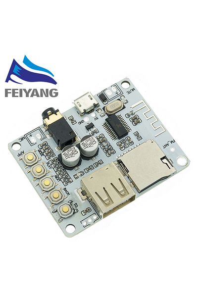 Choice Bluetooth Audio Receiver Board With Usb Tf Card Slot Decoding Playback Preamp Output A7-004 5v 2....