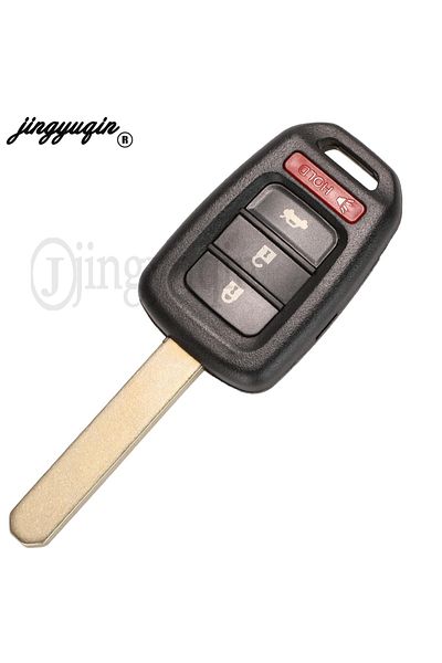 jingyuqin Mlbhl1k6-1ta Remote Car Key 434mhz For Honda City Xrv Civic Accord Crv 2013- Fob Id47 C...