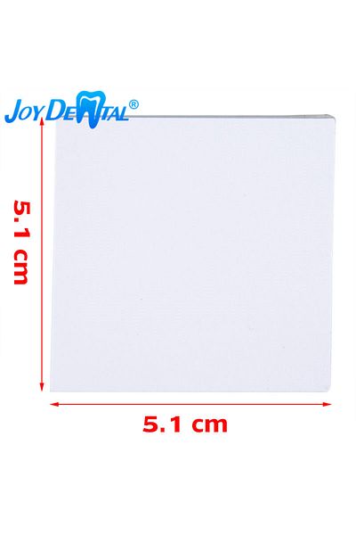 Choice JOY DENTAL 50 Sheets/Pad Dental Disposable Mixing Pad 5.1*5.1cm 2 Sides