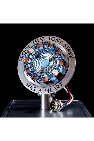 Choice With Glass Cover Mk1 Avenger Iron Man Mk1 Arc Reactor Tony Stark Heart Of Mark Figure Led Light Mode