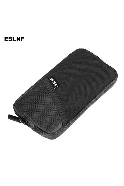 Choice Black Portable Mini Coin Bag Wear-resistant Cycling Storage Bag Ultralight Outdoor Wallet Bag