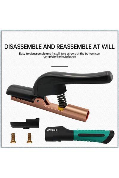 Choice Welding Electrode Holder 300 A Copper Heavy Duty Jaw Holding Pliers Electrode Clamp of Welding Ma...