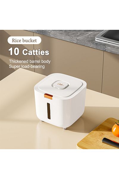 Choice 5kg-10 Catties Insect Proof Moisture Proof Rice Box Grain Sealed Jar Kitchen Container 5/10kg Storag