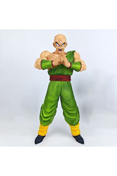 BANDAI Tien Shinhan 30cm/11.81in Anime Dragon Ball Z Figure Cs Tien Shinhan Action Figure Pvc Statue Collec