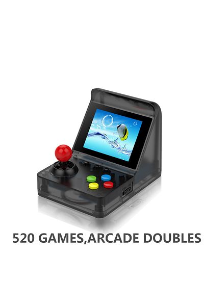 Choice Black translucent ARCADE MINI Best Popular 32 Bit Mini Arcade Retro Console Handheld Portable Classi