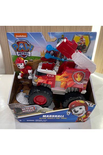 Choice 17776-marshall-box Original Paw Patrol Rescue Wheels Vehicle Toy With Collectible Action Figure Roxi