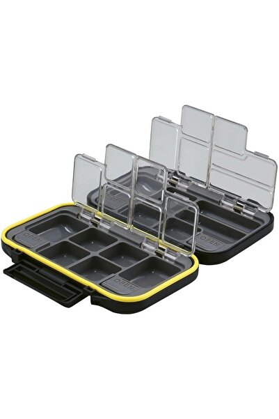 MEIHO CB-440 Pro Spring Case Mıknatıslı/Bölmeli Malzeme Kutusu - Siyah