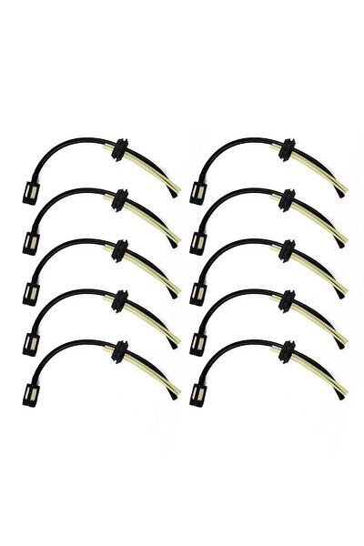 Vibra Tite 10Pcs Fuel Hose Pipe Kit W/ Fuel Filter For 4 Stroke Trimmer Brushcutter Lawnmower Garden Repair ...