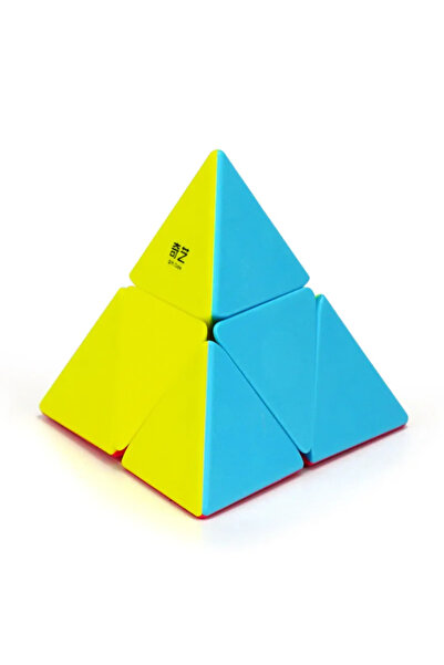 Choice بدون ملصقات [ECube] QiYi Pyraminx 2x2 Cubo Magico Speed Toy Magic Cube...