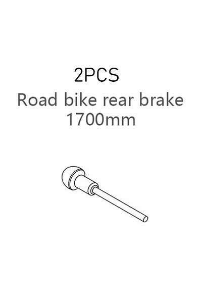 Choice Road Rear Brake-1.7M 2Pcs Bike Shift Cable Brake Wire For MTB Road Bike Brake Inner Cable Front Rear