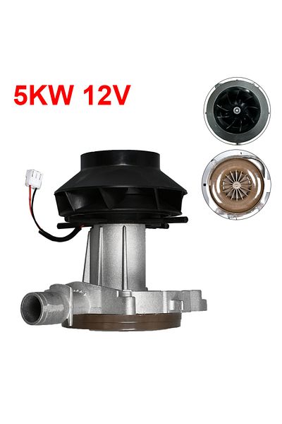 HulitTop 12v5kw 12v/24v 5kw Air Parking Heater Blower Combustion Fan Assembly Motor Start Engine Parts Diesel