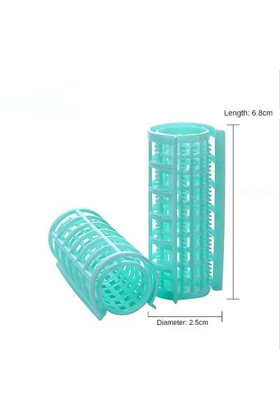Choice 10Pcs 2.5CM 6/8/10/12/14Pcs Heatless Hair Curler No Heat Hair Rollers Plastic Lazy Curls Root Perm R