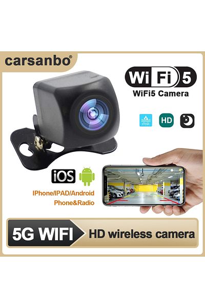 Choice Carsanbo Universal Wireless Night Vision Rear View Camera HD Car Waterproof Wifi Reversing Camera...