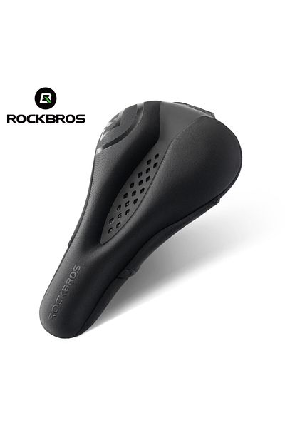 ROCKBROS 38210035001 ROCKBROS Bicycle Saddle Cover Liquid Silicone Gel Breathable Seat Soft Thickened MTB Sho
