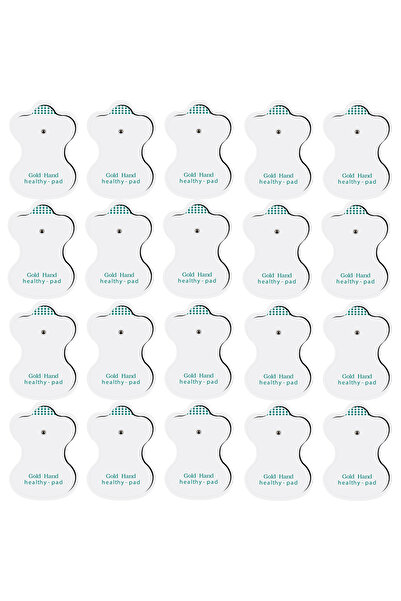 Choice 20 قطعة من رقعة التحفيز الكهربائي وسادات أقطاب كهربائية لآلة العلاج ال...