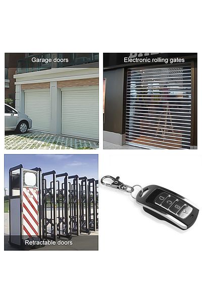Choice 433MHz Remote Control Car Key Garage Door Gate Opener Remote Control Duplicator Universal Copy Ga...