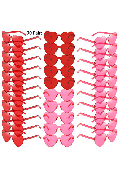 Choice as picture shows 30 Pairs(15r 15rr) 30 Pairs Per Set Heart Shaped Sung...