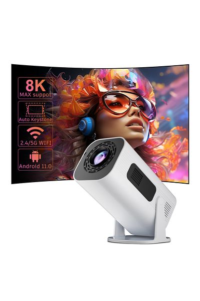 Choice Us Plug P330 Android 11 Salange P330w Mini Projetor Android 11 280 Ansi 4k 8k 1080p Wifi6 Bt5.0 Home