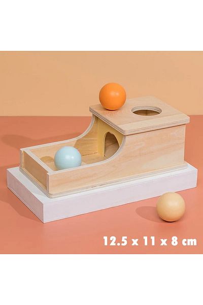 Choice Mb Box Kid Educational Toy Children Montessori Object Permanence Box Hammer Box Macaron Wooden Toys