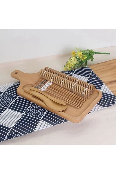 Choice 9Pcs/Set DIY Sushi Maker Rice Mold Kitchen Making Tool Kit Molds Cooking Tools Onigiri Mould Bent...