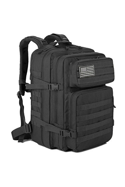 Choice Black Outdoor Tactical Backpacks 45L Large Capacity Man 3 Days Molle Assault Bags For Outdoor Trekki