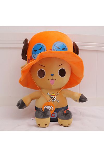 BANDAI 35cm-1 2024 HoT 25cm One Piece Anime Figure Zoro Luffy Chopper Plush Toys Cute Cartoon Plushie Stuff