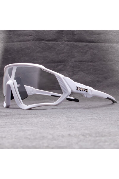 KAPVOE نظارة شمسية فوتوكروميك-1 لينز 07 من كابفوي لركوب الدراجات للرجال والنس...