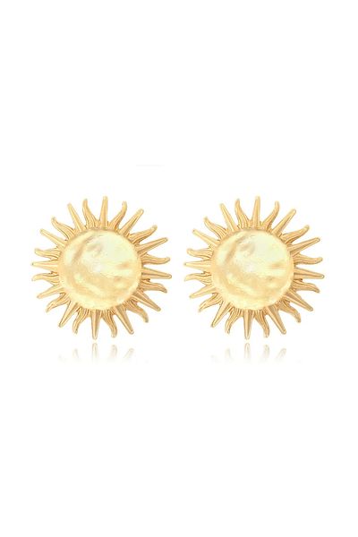 Choice S059-ERGD New Fashion Vintage Statement Metal Sun Pendant Necklaces for Women Boho Summer Beach Part