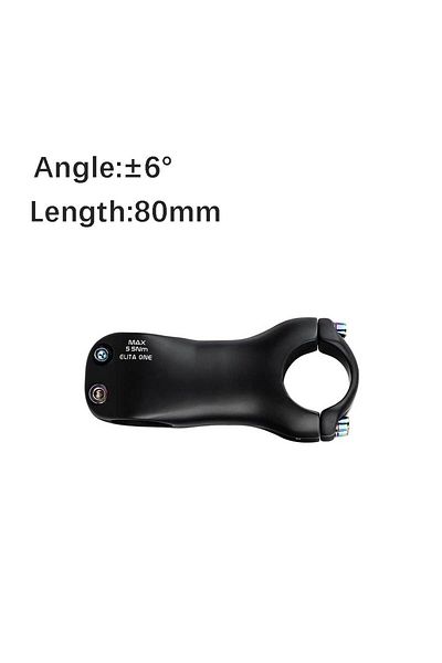 Choice 6 Angle 80mm Bicycle Carbon Stem 31.8mm MTB/ Road Bike Stems 6/17 Degree Positive/Negative Suitabl