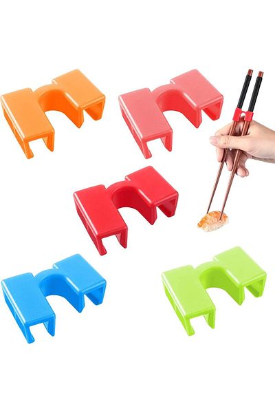Choice Mix 5 PCS 5 PCS Reusable Chopsticks Helpers Training Chopstick Hinges Connector Practice Chopstick H