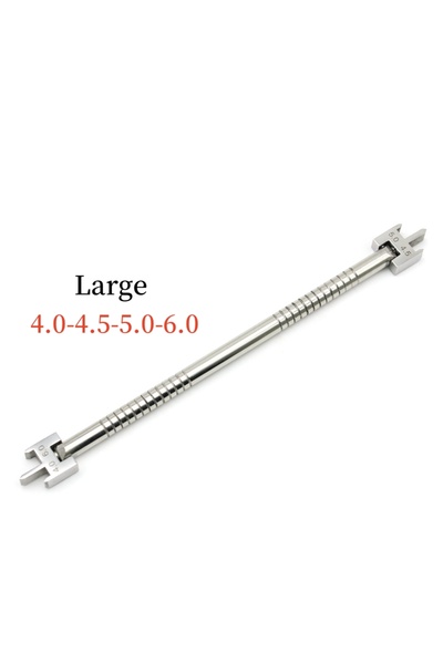 Choice 1 قطعة كبيرة من أقواس تقويم الأسنان، مقياس موضع قابل للتعديل من الفولا...