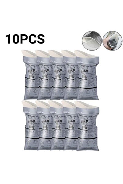 Choice 10 قطع من أكياس التبول الطارئة من TARKA للتخييم وأكياس البول للاستخدام...