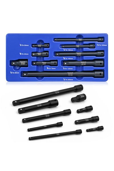 Choice ninePcs 9-piece set of high hardness air cannon, 1/2 pneumatic wrench, screwdriver socket, integrate
