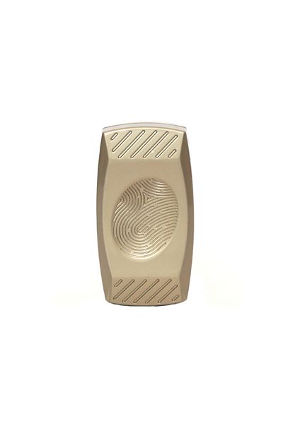Choice Silver Fingerprint Fidget Slider Magnetic Haptic Slider EDC Fidget Slider Metal Fidget Toys ADHD Too